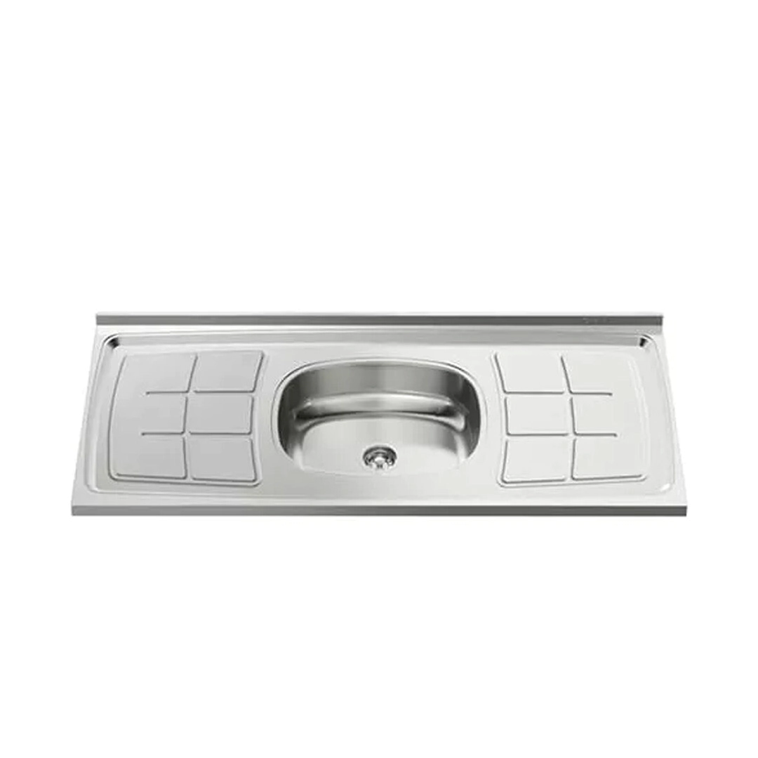 TAPA DE ACERO INOX ORLANDI 1200 (BACHA CENTRAL)