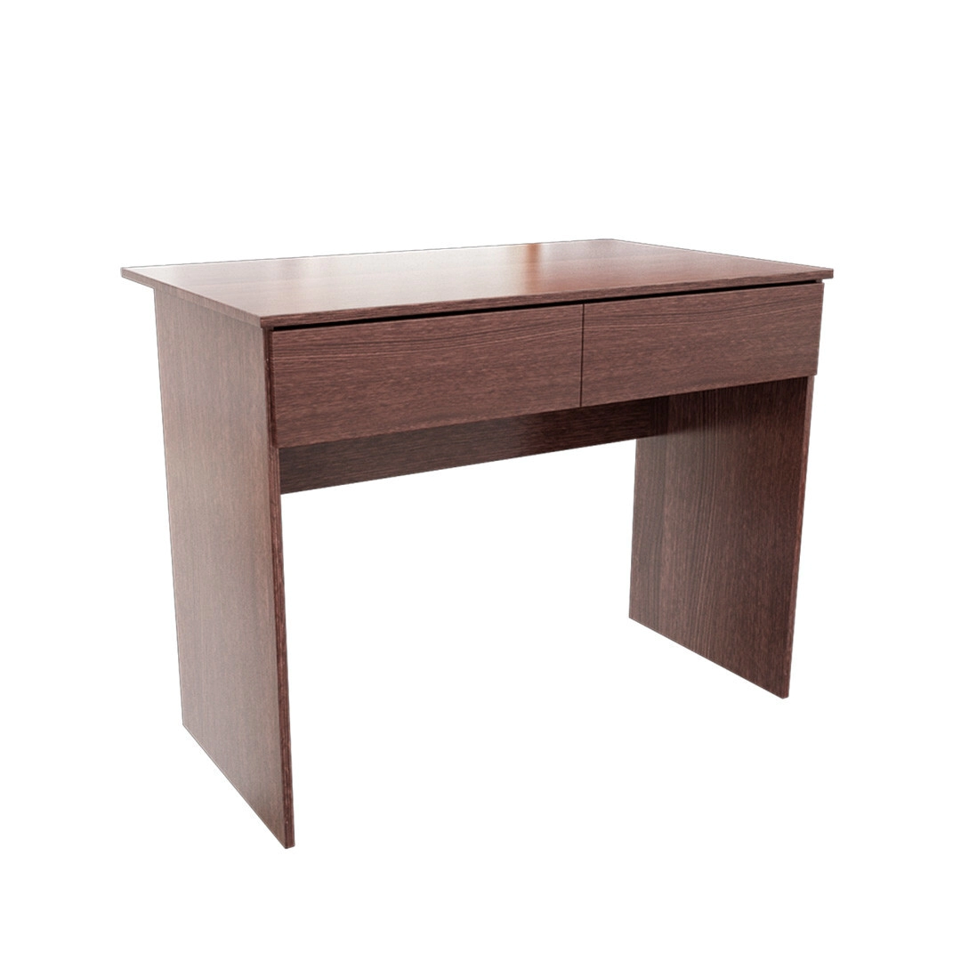 ESCRITORIO ORLANDI WENGUE 2 CAJONES 75,90*98*59,50