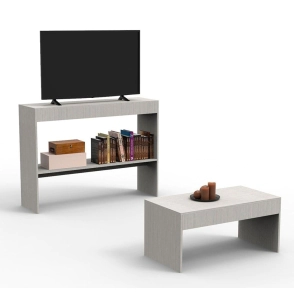 COMBO DSM01RB MESA CENTRO + MESA TV 55 DELOS DSM01 RB
