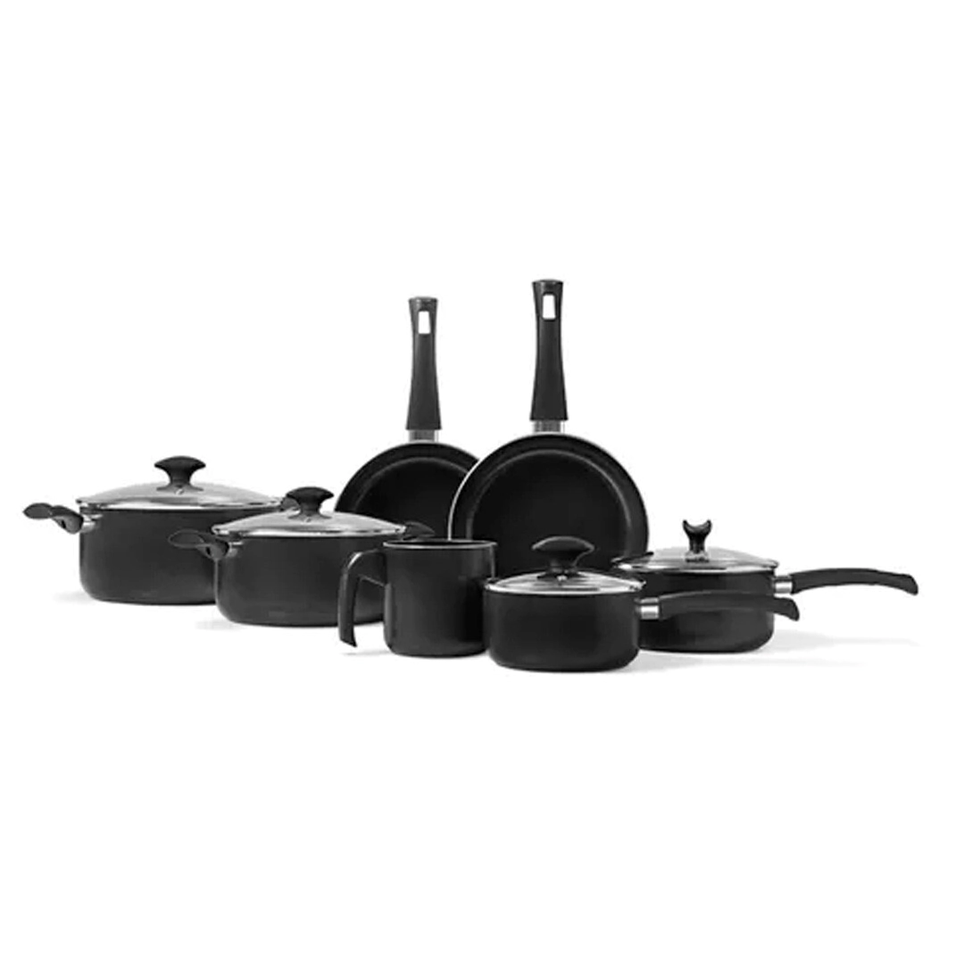 SET DE COCINA BRINOX MASALA 7 PIEZAS BLACK 7120/101