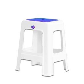 BANQUITO PLASTICO VOSS 2000 GOLIAT ASIENTO AZUL