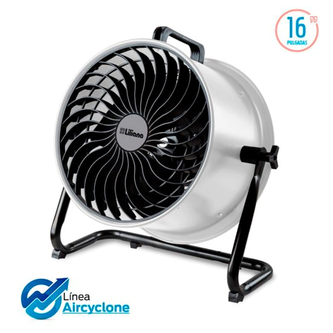 VENTILADOR LILIANA VTHD16G GRIS TURBO 16" PIE PARED TECHO
