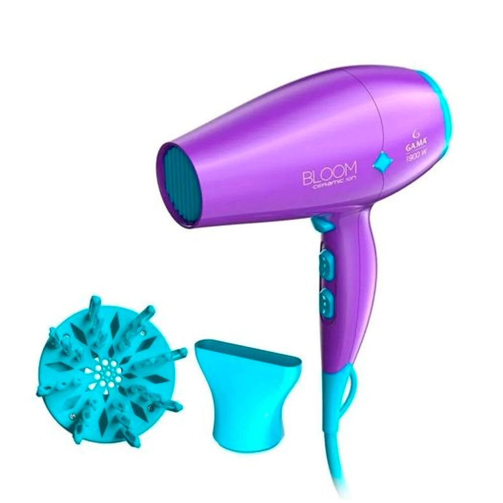 SECADOR PELO GAMA DIAMOND BLOOM VIOLET