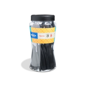 CUBIERTOS BRINOX ITAPARICA 24 PZAS NEGRO 6000/712