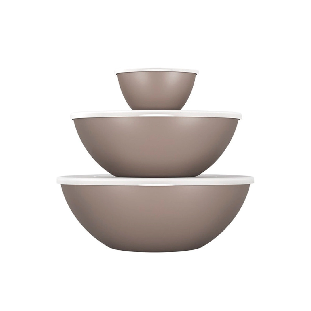 CONTENEDORES COZA ESSENTIAL 3 PZAS WARM GRAY 99261/1126