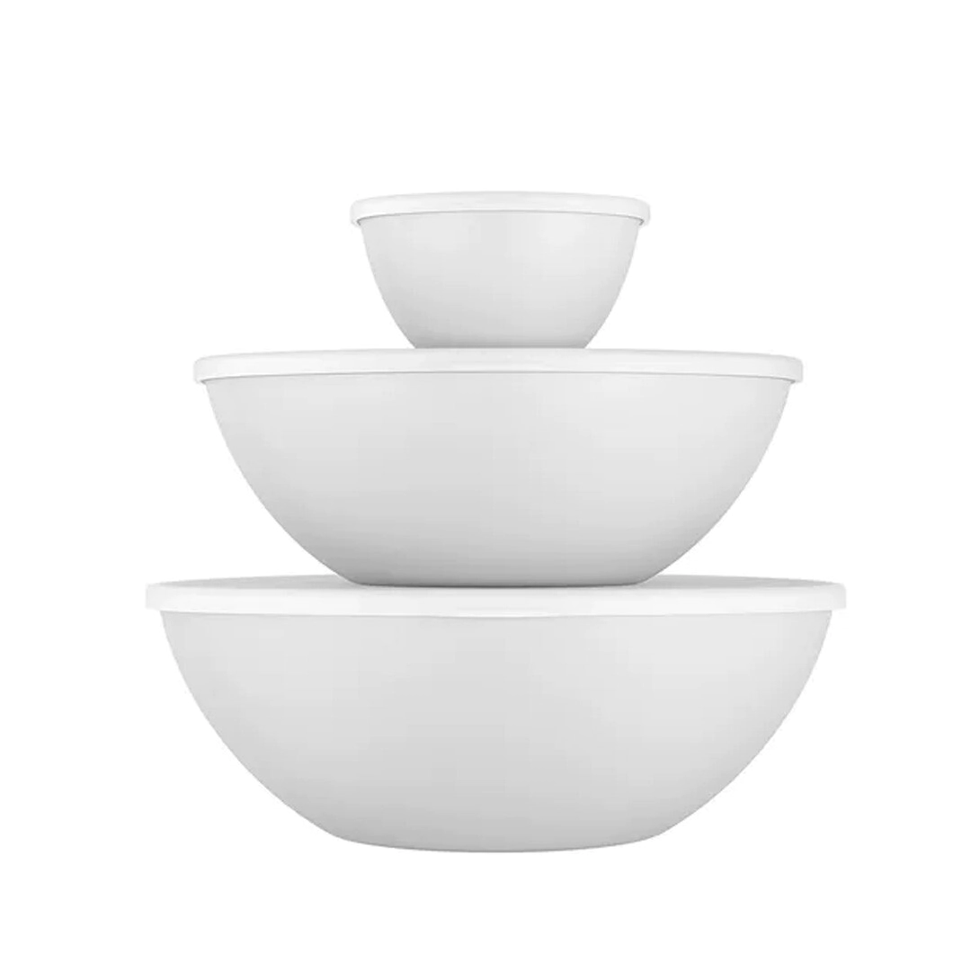 CONTENEDORES COZA ESSENTIAL 3 PZAS BLANCO 99261/1007