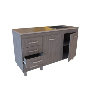 BAJO MESADA ORLANDI 2 PTAS. 4 CAJ. LINOSA 81,90*139,60*53,80