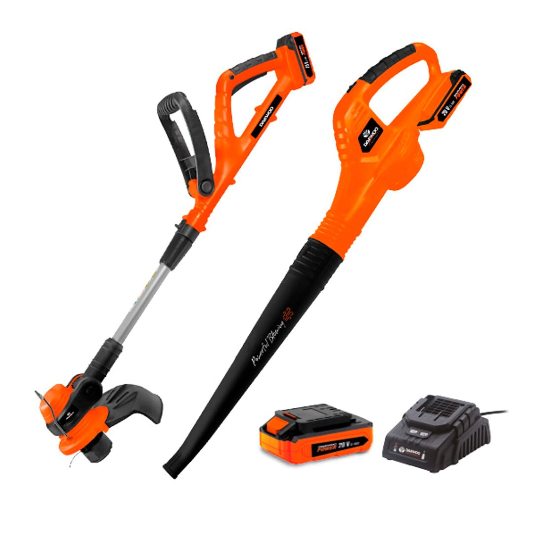 KIT DAEWOO BORDEADORA + SOPLADORA DAGT2000Li+DAB2000Li