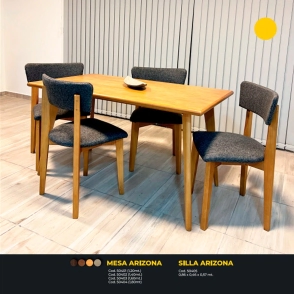 MESA INNOVA ARIZONA 1,60 MIEL