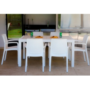 MESA VOSS 2000 INDONESIA BLANCA TAPA PLASTICA