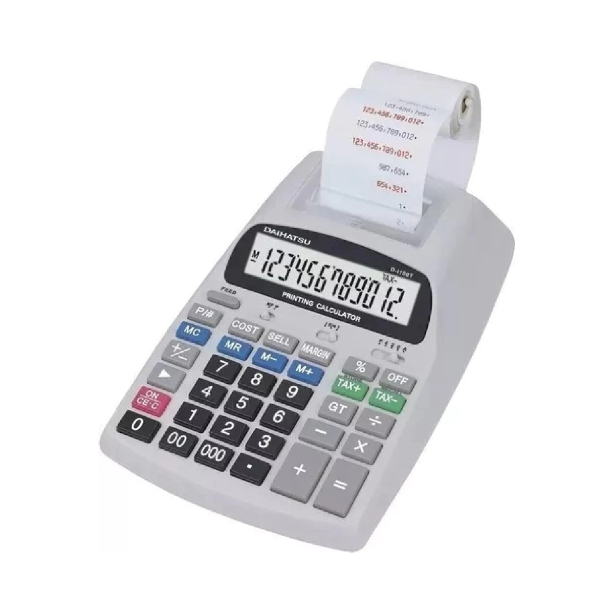 CALCULADORA C/ IMPRESOR DAHIATSU D+I100T/WE