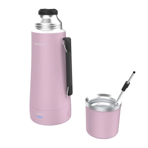 TERMO CALENTADOR ELEC. PEABODY PE-ETA1001G ROSA METAL