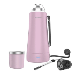 TERMO CALENTADOR ELEC. PEABODY PE-ETA1001G ROSA METAL