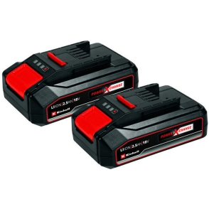 PACK DE 2 BATERIAS POWER X-CHANGE 2,5 Ah EINHELL Twin Pack 2 x 2,5 Ah
