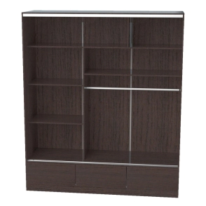 PLACARD ORLANDI CORREDIZO PREMIUM 1.82 ABEDUL