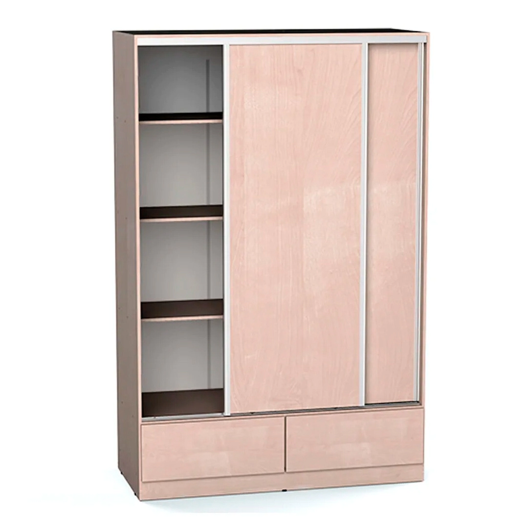 PLACARD ORLANDI CORREDIZO PREMIUM 1.38 ABEDUL