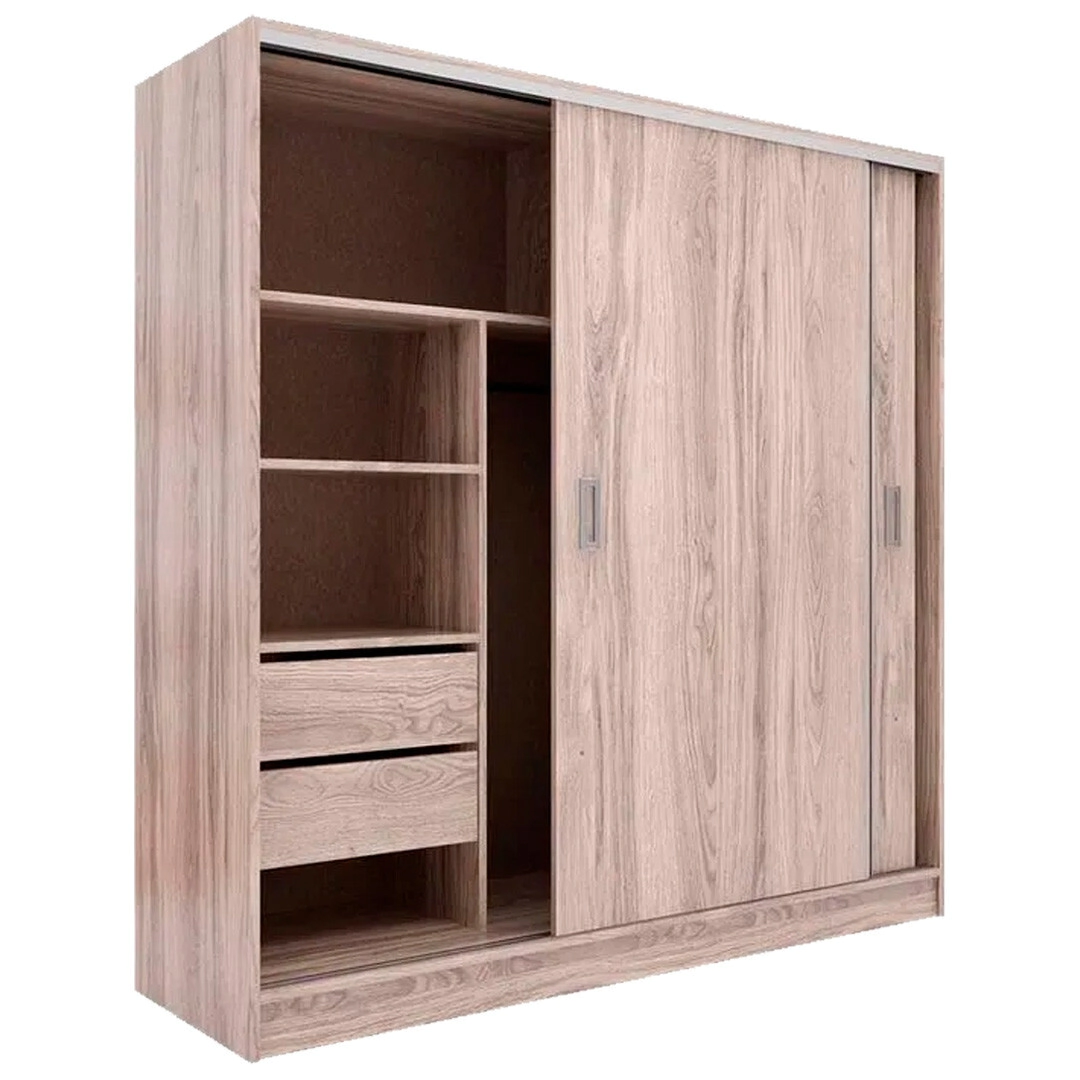 PLACARD ORLANDI CORREDIZO SUAVE 1.82 ABEDUL