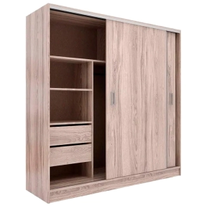 PLACARD ORLANDI CORREDIZO SUAVE 1.82 ABEDUL