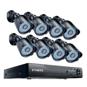 KIT DE CAMARAS DE SEGURIDAD ETHEOS *8