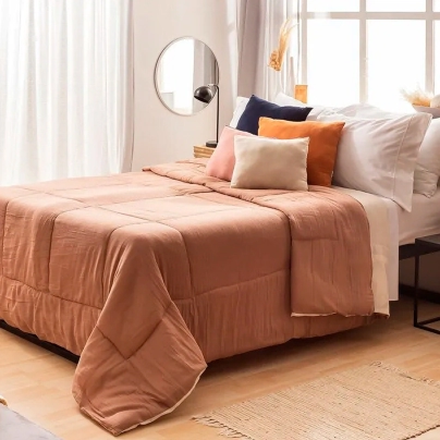 ACOLCHADO CASABLANCA DUAL DUTY RUSTICO QUEEN