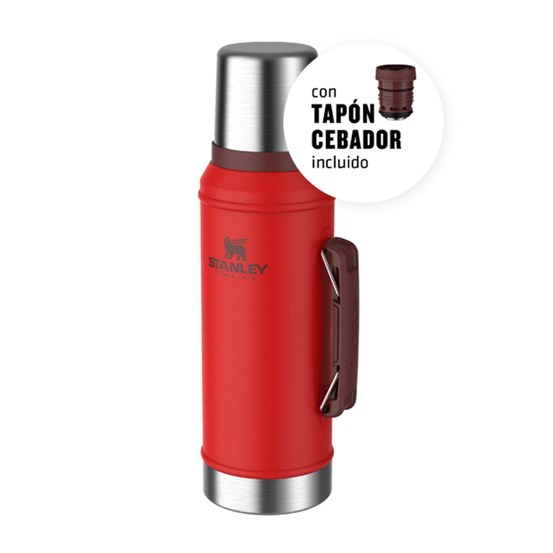 TERMO STANLEY CL�SICO 950 ML C/MANIJA LAVA