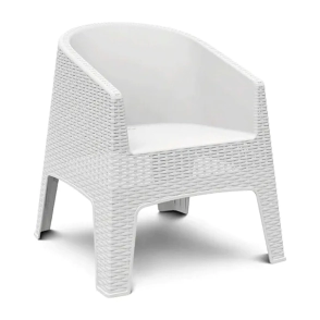 SILLON VOS 2000 OASIS ESTILO RATTAN BLANCO