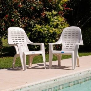 SILLON VOS 2000 BEACH BLANCO