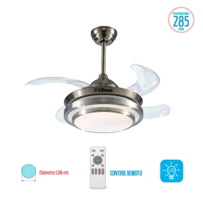 VENTILADOR DE TECHO LILIANA ASPAS RETRACTILES VTHA604
