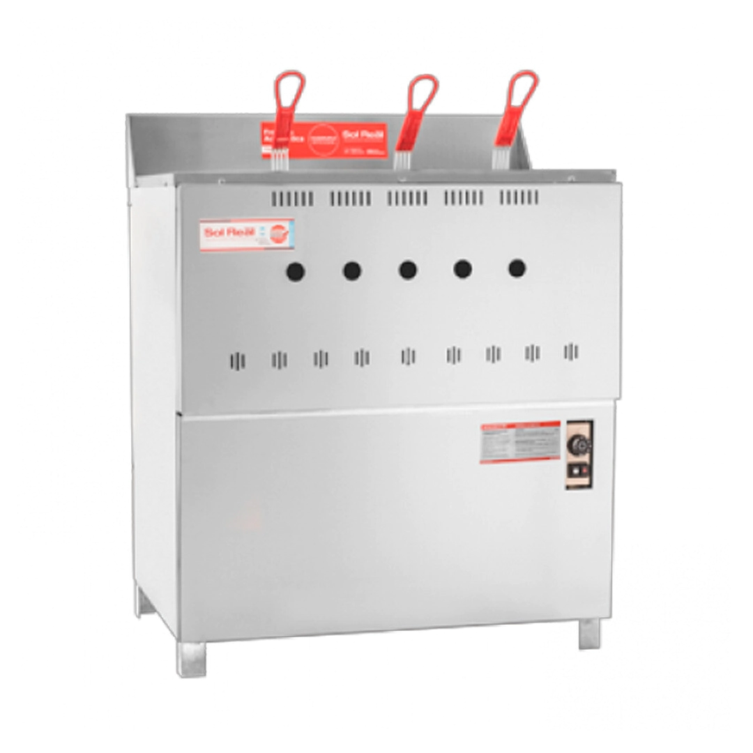FREIDORA SOL REAL FULL INOX 42 LTS 257A GN
