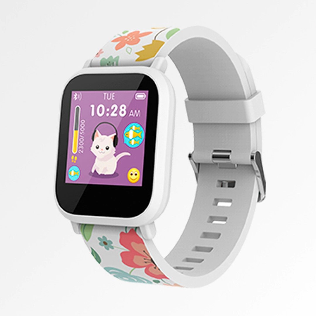 RELOJ SMARTWATCH CRONOS KIDS BLANCO