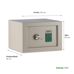 CAJA FUERTE ROICA DE MUEBLE C/PANEL DIG 30*40*32,5