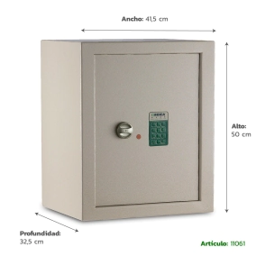 CAJA FUERTE ROICA DE MUEBLE C/PANEL DIG 50*40*32,5