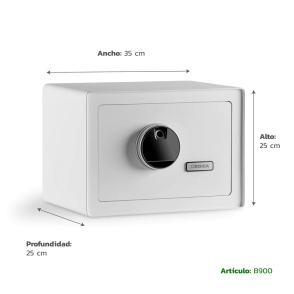 CAJA FUERTE ROICA DE MUEBLE BIOMETRICA 25*35*32