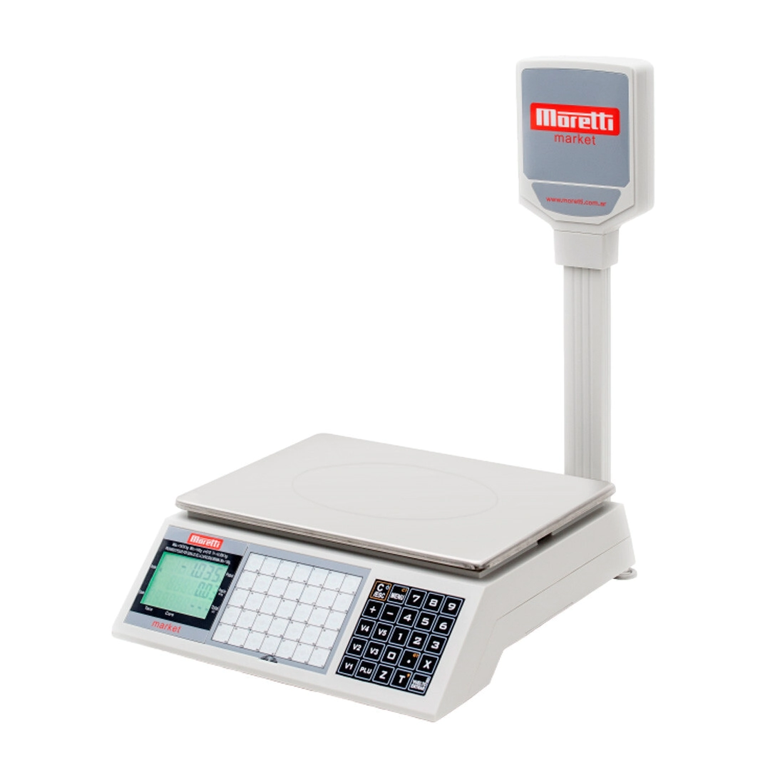 BALANZA COMERCIAL MORETTI DE MOSTRADOR MARKET 30 K