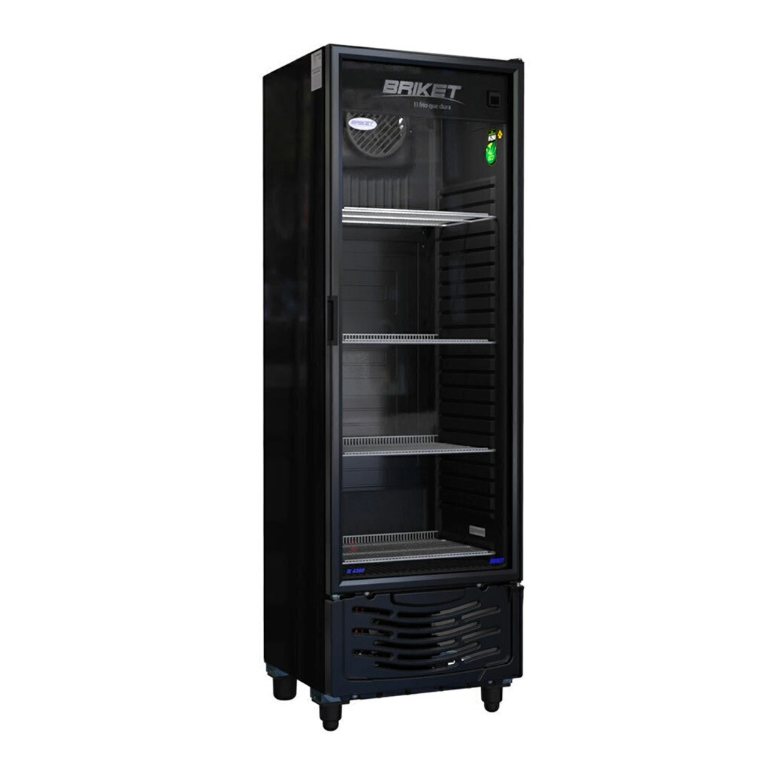 EXHIBIDOR VERTICAL BRIKET MASTER 4330 LED CI BLACK LE