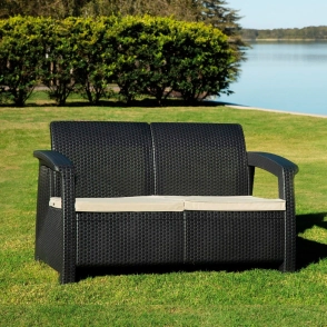 SET LIVING ROMA 2 VOSS 2000: 2 SILLONES IND + 1 SILLON DOBLE+ 1 MESA AUX