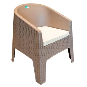 SILLON VOS 2000 OASIS ESTILO RATTAN CAPUCHINO