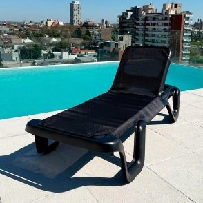 REPOSERA VOSS 2000 HAWAII CHASIS NEGRO LONA NEGRO