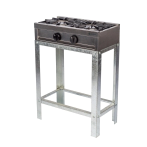 ANAFE DANDA DANDA 2 HORNALLAS HORIZONTAL CON BASE 502A