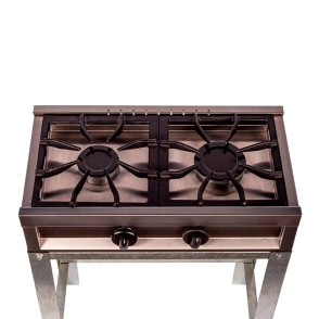 ANAFE DANDA DANDA 2 HORNALLAS HORIZONTAL CON BASE 502A