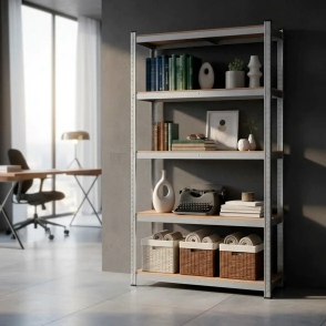 ESTANTERIA REGULABLE 5 NIVELES 900*1800 MM WDFWTS1A94