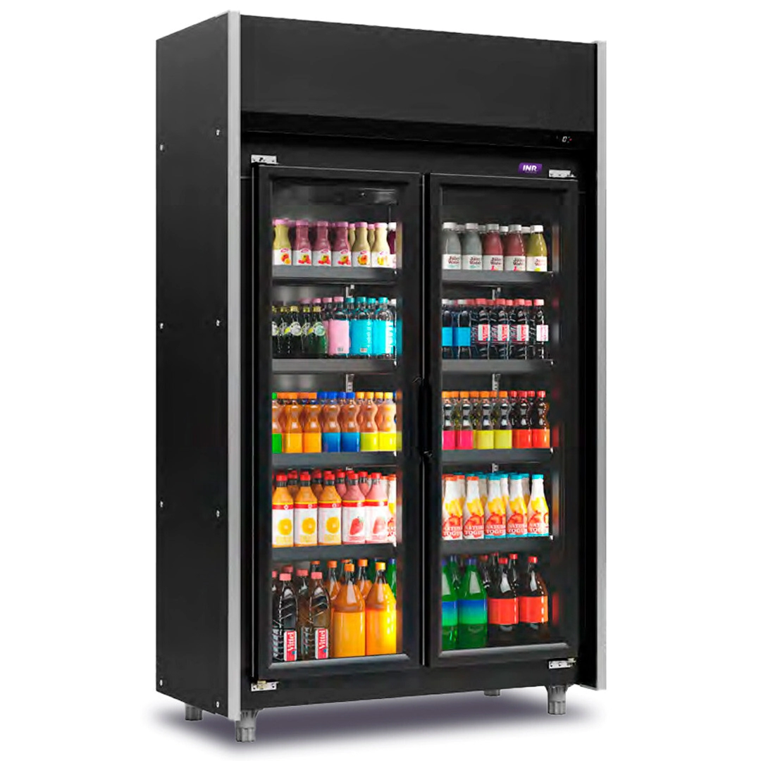 EXHIBIDORA INR DOBLE PUERTA FSGEA2PN 820 LTS