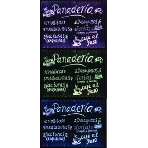 PIZARRA FLUORESCENTE UPSTAR US860 P/ COLGAR