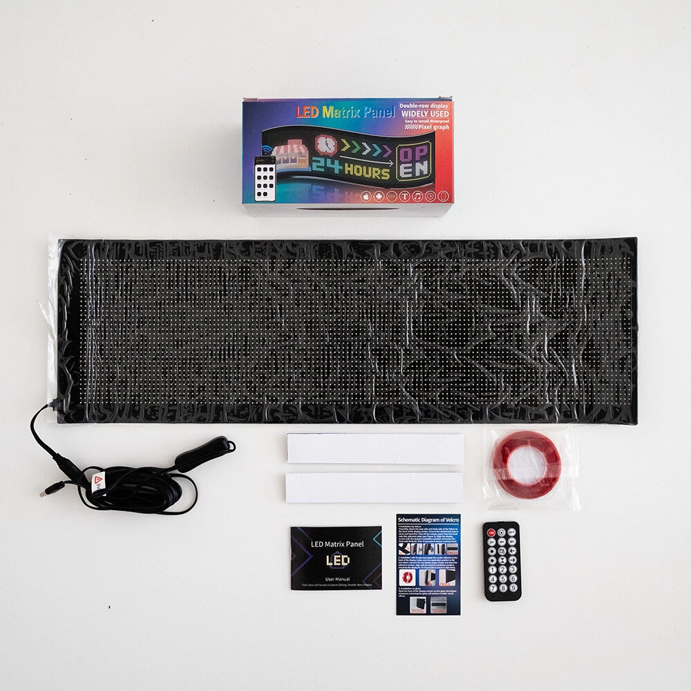 CARTEL LUMINOSO UPSTAR LED FLEXIBLE USLED32128 32 X 128