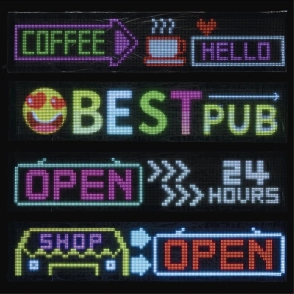 CARTEL LUMINOSO UPSTAR LED FLEXIBLE USLED32192 32 X 192