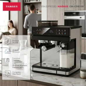 CAFETERA RANSER MAGNUS 3 EN 1 CM0610B