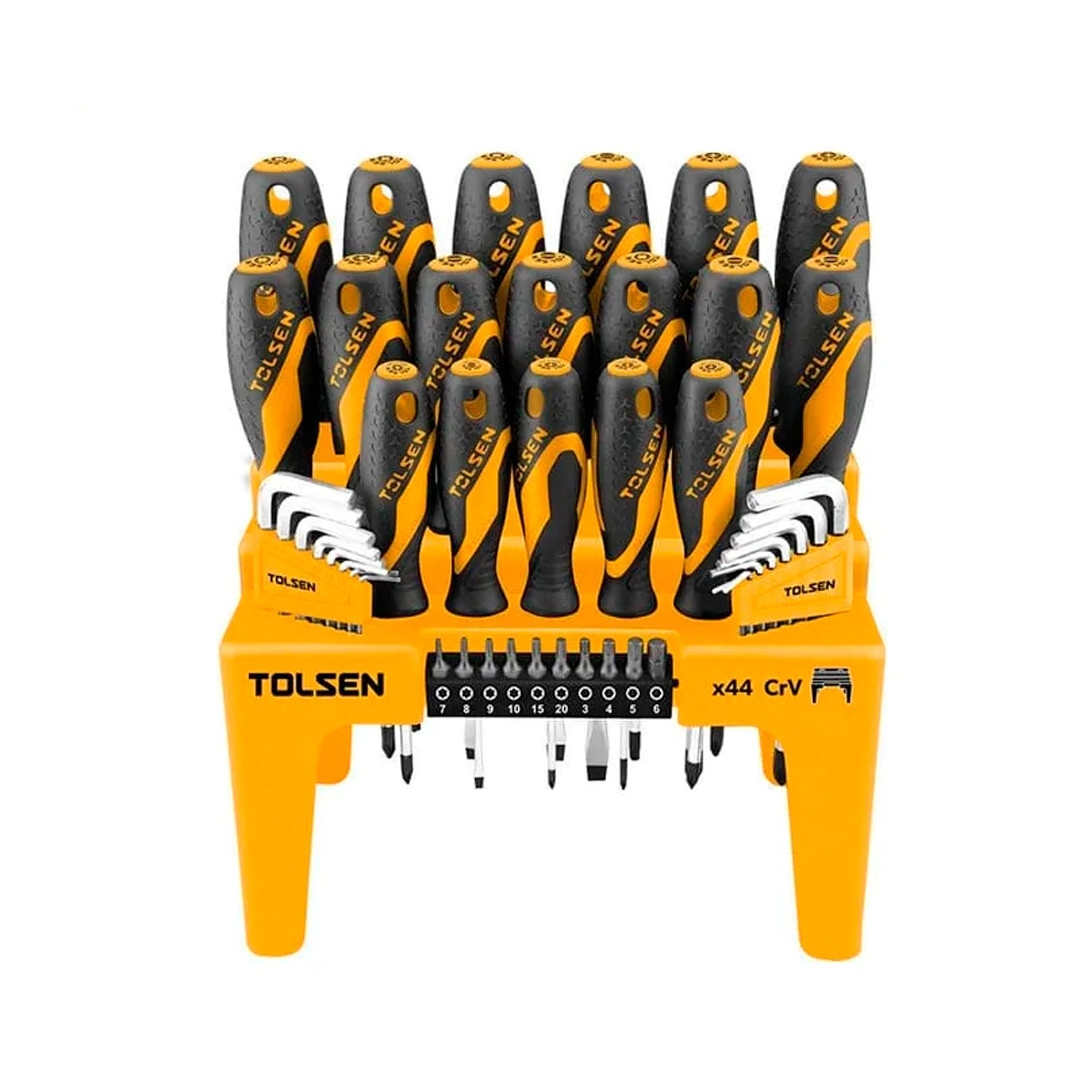 DESTORNILLADOR TOLSEN 44 PCS
