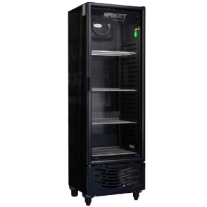 EXHIBIDOR VERTICAL BRIKET MASTER 5030 LED CI R290 NEGRO