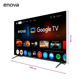 TV SMART ENOVA 75 QLED 4K UHD GOOGLE TV TE75UG12-TDF