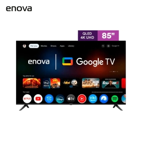 TV SMART ENOVA 85" QLED 4K UHD FRAMLESS GOOGLE TV